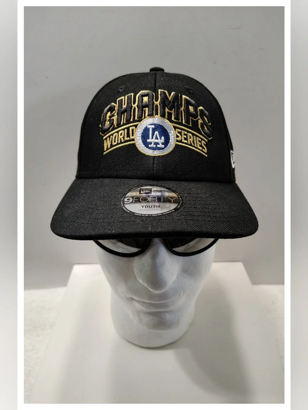 New Era ⚾ L.A. Dodgers - 2020 World Series Champs ⚾ 9FORTY Youth Ball Cap - OSFM